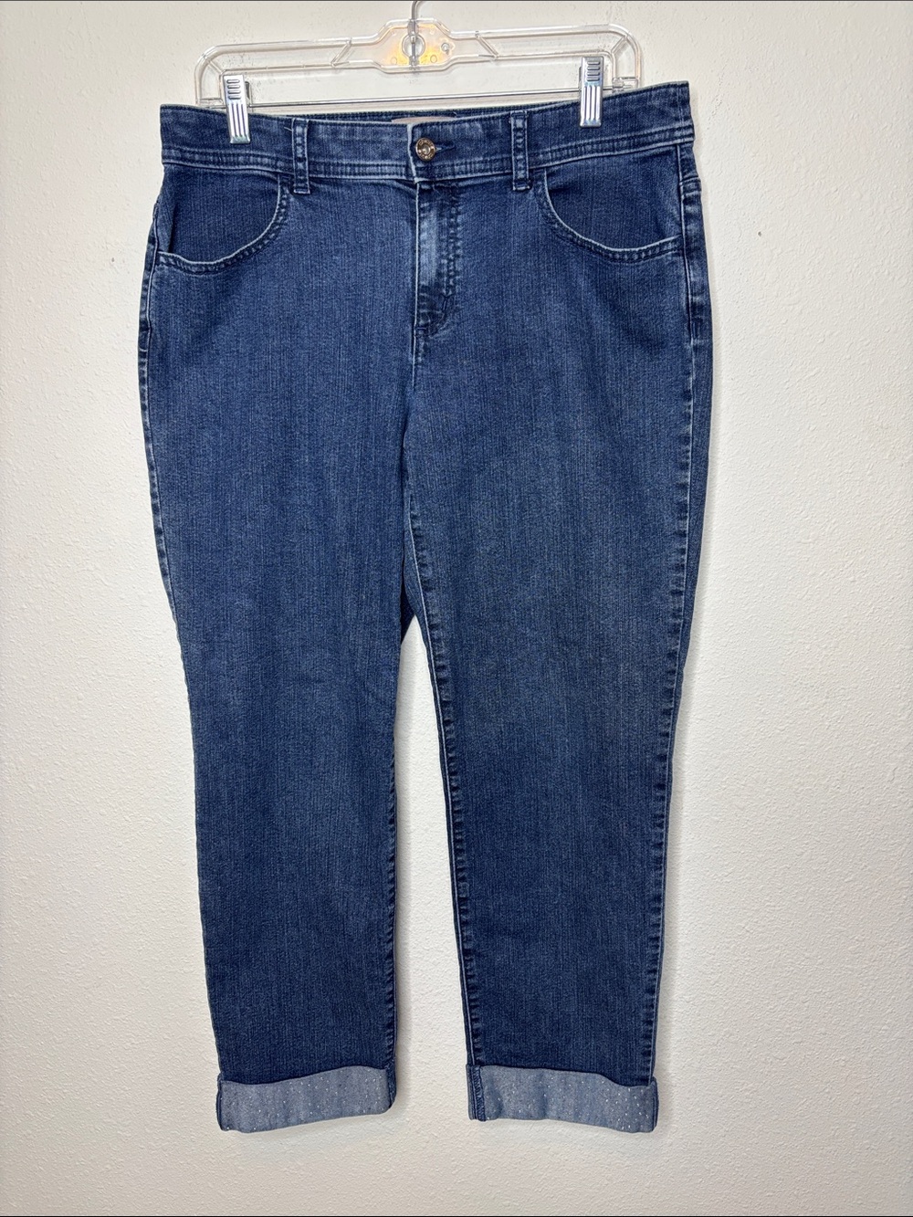 Classic Dark Blue Women's Jeans - Comfortable Everyday Fit